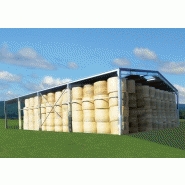 Hangar de stockage : polyvalence des halls sur mesure ou conventionnels avec structure métallique modulaire préfabriquée MECARAPID®