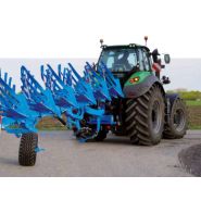 Juwel - charrue agricole - lemken -  dégagement entre corps 90 100 ou 120 cm