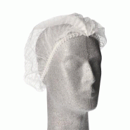 Papstar 1000 `WORK-INN/PS` charlottes à clipser, non-tissé Ø 30 cm blanc - Taille unique blanc 4250478427755