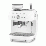 SMEG Machine à Expresso Avec Broyeur 20 Bars Blanc EGF03WHEU - blanc EGF03WHEU