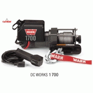 Treuil électrique 12v WARN 3700 DC avec une capacité de halage de 1680