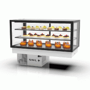 Vitrine réfrigérée INTEGRA Drop-In -  3 niveaux - 1200 mm - H515 mm | Sayl Barcelona