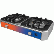 Climahosteleria Tabletop Gas Cooker Snack 2 brûleurs 3,5 + 3,5 kW Istanbul Line EMPSKG020 - EMPSKG020