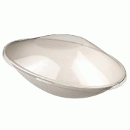 Couvercle pour saladier Cocoon réf 38842 PET transparent 21x14x4cm - par 200