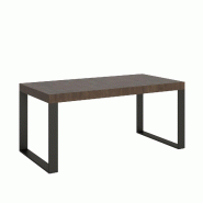 Itamoby Table Extensible 90X180/440 Cm Tecno Noce Structure Anthracite - marron VE185TATECALL-NC-AN