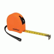 Mètre Ruban Profilé Fluo 5 m x 19 mm - Précision et Visibilité Optimale - Silverline - gris 5024763000126 Mètre Ruban Profilé Fluo 5 m x 19 mm - Précision et Visibilité Optimale - Silverline - gris 5024763000126