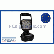 Projecteur autonome magnétique avec mode d'avertissement LEDSON 3348291