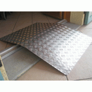 Rampes d'accès en aluminium pour baies vitrées - RMPACCALU-ID01/BV