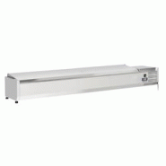 Saladette à poser 10 x GN 1/4 avec couvercle CSAP1014C Casselin - gris CSAP1014C Saladette à poser 10 x GN 1/4 avec couvercle CSAP1014C Casselin - gris CSAP1014C