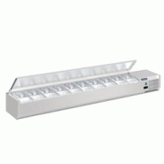 Saladette à Poser Avec Couvercle Série G - 10 x GN 1/4 - Polar - 5050984594021 Saladette à Poser Avec Couvercle Série G - 10 x GN 1/4 - Polar - 5050984594021