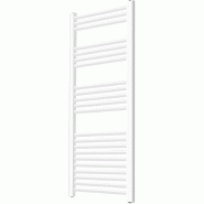 SÈCHE SERVIETTE POUR SALLE DE BAIN MURAL EN ACIER INOXYDABLE VERTICAL RADIATEUR CHAUFFE SERVIETTE 140 X 60 CM BLANC 01_0000044 SÈCHE SERVIETTE POUR SALLE DE BAIN MURAL EN ACIER INOXYDABLE VERTICAL RADIATEUR CHAUFFE SERVIETTE 140 X 60 CM BLANC 01_0000044