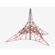 Structure pour aire de jeu spider-net 4