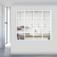 Verrière orangerie sur mesure - adeva - coloris : blanc Verrière orangerie sur mesure - adeva - coloris : blanc
