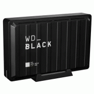 Western Digital D10 disque dur externe 8 To 7200 tr/min 3.2 Gen 2 (3.1 Gen 2) Noir, Blanc