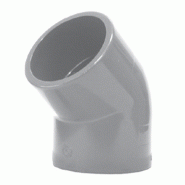 Coude 45° ABS FF à coller - Référence 0711119305 - Diamètre 016 - PN 10
