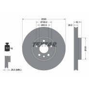Disque de frein Textar 92159203 - ventilé de l'intérieur - boîte de 1 disque Disque de frein Textar 92159203 - ventilé de l'intérieur - boîte de 1 disque