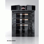 Four à pizza avec cellule de levage H.500 mm 3x12 pizzas Italforni Furnotel_0