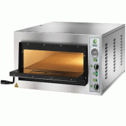 Four à pizza électrique professionnel FIMAR. Manuel modèle FME9. 1 chambre de cuisson avec dessus réfractaire. Capacité 9 pizzas - 837