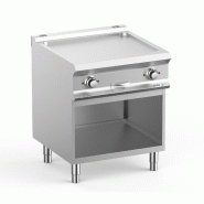 Plaque a snack professionnel electrique sur soubassment libre plaqu... - PFTBE77AL