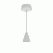 Suspension Beneito & Faure Zoe Space 8, spot LED 38° avec interrupteur, CCT 2700K/3200K/4000K, finition blanc mat élégante - Beneito & Faure - blan
