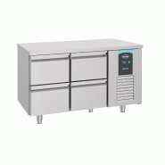 Table réfrigérée 4 tiroirs profondeur 700 mm positive energy line - P7489.5540