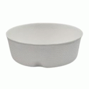 VASCELLA Assiettes Ano canne à sucre, sans PFAS, ø 7 x 2,5 cm (600 unités) - blanc Bagasse V123306 VASCELLA Assiettes Ano canne à sucre, sans PFAS, ø 7 x 2,5 cm (600 unités) - blanc Bagasse V123306