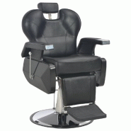 Vidaxl chaise de barbier noir 72x68x98 cm similicuir 110166