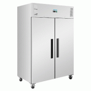 Armoire Réfrigérée Positive Double Porte Inox Polar Série G - 1200 Litres - argenté inox PG594