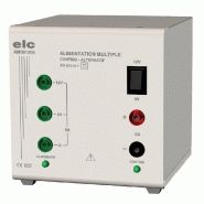 Alimentation dc et ac multiple, linéaire et stabilisée, 1 voie dc, 2 voies ac, 120w, - ELCAM061205 Alimentation dc et ac multiple, linéaire et stabilisée, 1 voie dc, 2 voies ac, 120w, - ELCAM061205