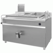 EURAST - Marmite rectangulaire à vapeur 300 litres - 1350x900x900 mm - 18V16300 - inox 18V16300 EURAST - Marmite rectangulaire à vapeur 300 litres - 1350x900x900 mm - 18V16300 - inox 18V16300