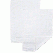 METRO PROFESSIONAL Tapis de bain pour hôtel, 50 x 70 cm, taille unique, blanc, 2 unités - blanc 4067373585363 METRO PROFESSIONAL Tapis de bain pour hôtel, 50 x 70 cm, taille unique, blanc, 2 unités - blanc 4067373585363