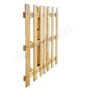 Palette  mi-lourde  -  1200 x 1200 - 3 semelles - 6/7 planches