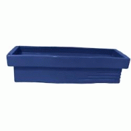 Plast&ampamp#039Up Rotomoulage Jardinière apparence pierre avec réserve d'eau 70l - BLEU - bleu 0750122560486 Plast&ampamp#039Up Rotomoulage Jardinière apparence pierre avec réserve d'eau 70l - BLEU - bleu 0750122560486