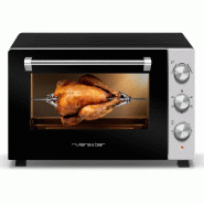RIVIERA & BAR Four Posable 46l 1800w Noir/inox qfr460 - noir 3576160023151