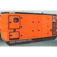 Série sp insonorisée groupes électrogènes industriel - aem -  9 à 650 kva 50/60hz