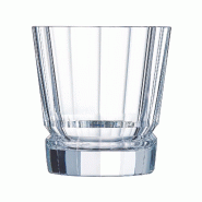 4 verres à eau 32cl Macassar - Cristal d'Arques - Verre ultra transparent au design vintage - transparent 0883314988185