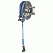Enrouleur de tuyaux avec douchette, 20 m, raccord 1/2 180x460x447 mm - VIRTUS - 0615402174107