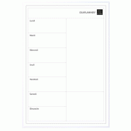 Exacompta Planning magnétique Perso, format 43x30cm + accessoires - 3130630581604