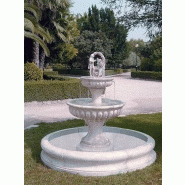 Fontaine de jardin avec bac réf 6002