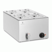 Helloshop26 - Bain-marie chauffe-plat bain-marie bain-marie professionnel 600 watts 4 x GN 1/4 robinet de vidange 14_0004220 - 3000195171537 Helloshop26 - Bain-marie chauffe-plat bain-marie bain-marie professionnel 600 watts 4 x GN 1/4 robinet de vidange 14_0004220 - 3000195171537