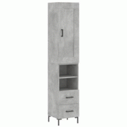 Helloshop26 - Buffet bahut commode armoire meuble de rangement organisateur cuisine salle de séjour salon haut 34,5 x 34 x 180 cm 02_0034254 - 300021 Helloshop26 - Buffet bahut commode armoire meuble de rangement organisateur cuisine salle de séjour salon haut 34,5 x 34 x 180 cm 02_0034254 - 300021