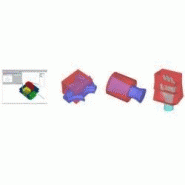 Logiciel cfao 3d maquette volume