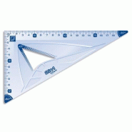 Maped Équerre plastique 21 cm, 30°/60°, incassable - 3154142446213