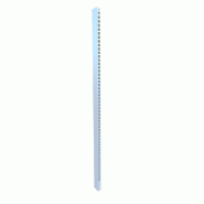Montant double pour GP25 blanc 9003 3x6x141,5 cm