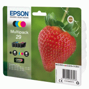 Multipack "Fraise" 29 - Encre Claria Home N,C,M,J