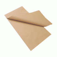 Nappe en papier recyclé naturel 80x80cm - par 200