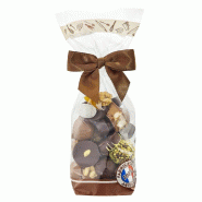 Sachet confiseur imprimé Artisan 14 x 30.5 cm avec fond carton - par 100