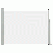 VidaXL Auvent latéral rétractable de patio 120x500 cm Crème Modèle Brise Vent - beige 48389_0