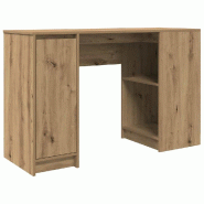 VidaXL Bureau chêne artisanal 120x42x76 cm bois d'ingénierie Modèle Vega Master Frame - 861822