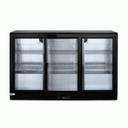 Arrière Bar Réfrigéré à Portes Coulissantes - 303 L - HENDI - aluminium 235836 Arrière Bar Réfrigéré à Portes Coulissantes - 303 L - HENDI - aluminium 235836